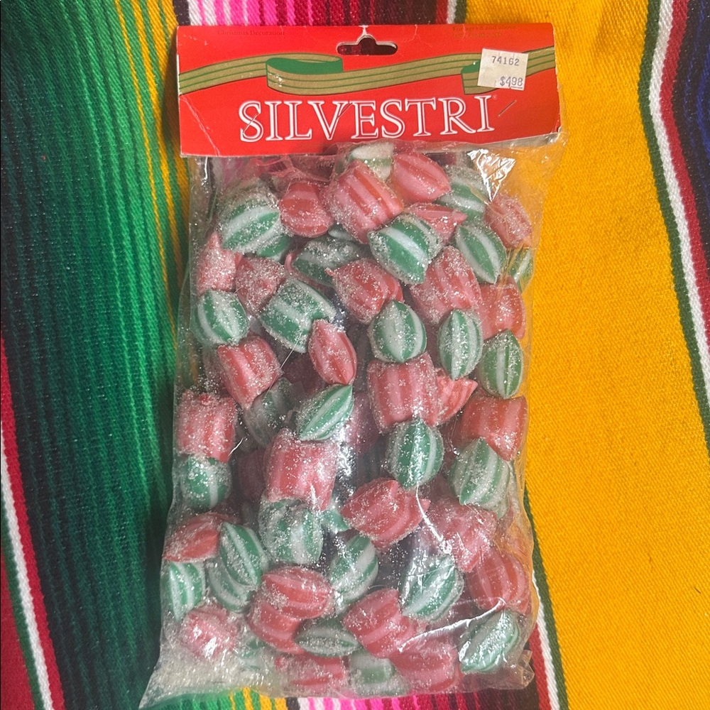 Vintage Blow Mold Candy Garland
